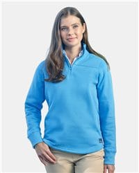 MV Sport W25145 - Women's Zelda Zig Zag Quarter-Zip Pullover