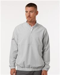 adidas A706 Women's Stretch Woven Half-Zip Pullover | S&S