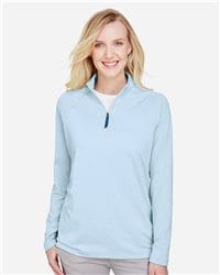 CORE365 CE418W - Women's Origin Performance Pique Quarter-Zip Pullover