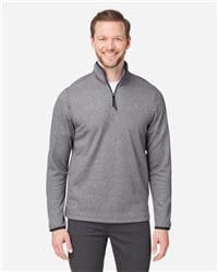 ^._.^ページ Devon & Jones DG425 - Men's Raleigh Stretch Quarter-Zip Pullover
