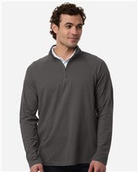 UltraClub 8618 - Men's Cool & Dry Heathered Performance Quarter