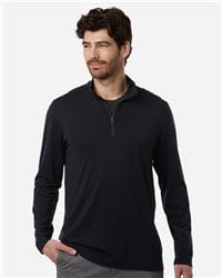 UltraClub 8618 - Men's Cool & Dry Heathered Performance Quarter