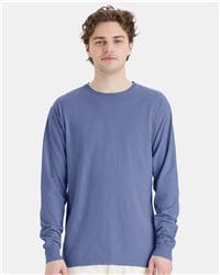 【HI FI FNK】Grind Washed Longsleeve Comfort Colors Ringspun Garment-Dyed Long-Sleeve T-Shirt