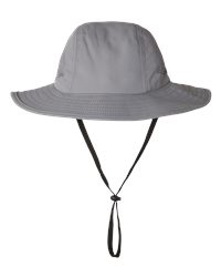Men's The Game Gray North Carolina Tar Heels Classic Circle Ultralight  Adjustable Boonie Bucket Hat