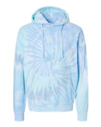 Colortone Cotton Candy Crackle Tie Dye Hoodie M