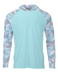 Paragon 241 - Men's Biloxi Performance Colorblocked Hooded Long