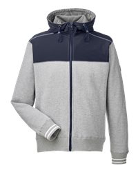 ウェア naka Nautica N17387 - Women's Navigator Fleece Full-Zip Jacket