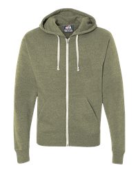 Alternative Unisex Rocky Eco-Fleece Zip Hoodie