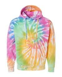 Colortone 8333 - Women's Tie-Dyed Crop Hooded Sweatshirt