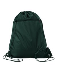 Liberty Bags 8888 - Zippered Drawstring Backpack