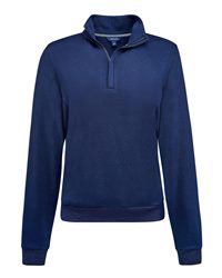 nn① Nautica N18090 - Unisex Explorer Fleece Quarter-Zip Pullover