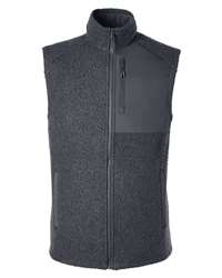 Harriton M985 - Unisex Fleece Full-Zip Vest
