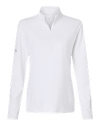 adidas A708 Men's Textured Stripe 1/4-Zip Pullover | S&S