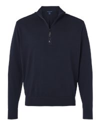 Harriton M421 - Unisex Pilbloc™ Quarter-Zip Pullover Sweater