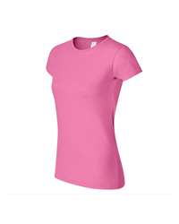 Gildan Womens/Ladies Short Sleeve Deep Scoop Neck T-Shirt