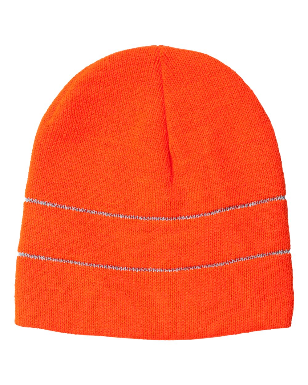 USA-Made Safety Knit Beanie with 3M Reflective Thread - 3715-