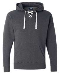 J. America 8832 - Sport Lace Colorblocked Fleece Hooded Sweatshirt