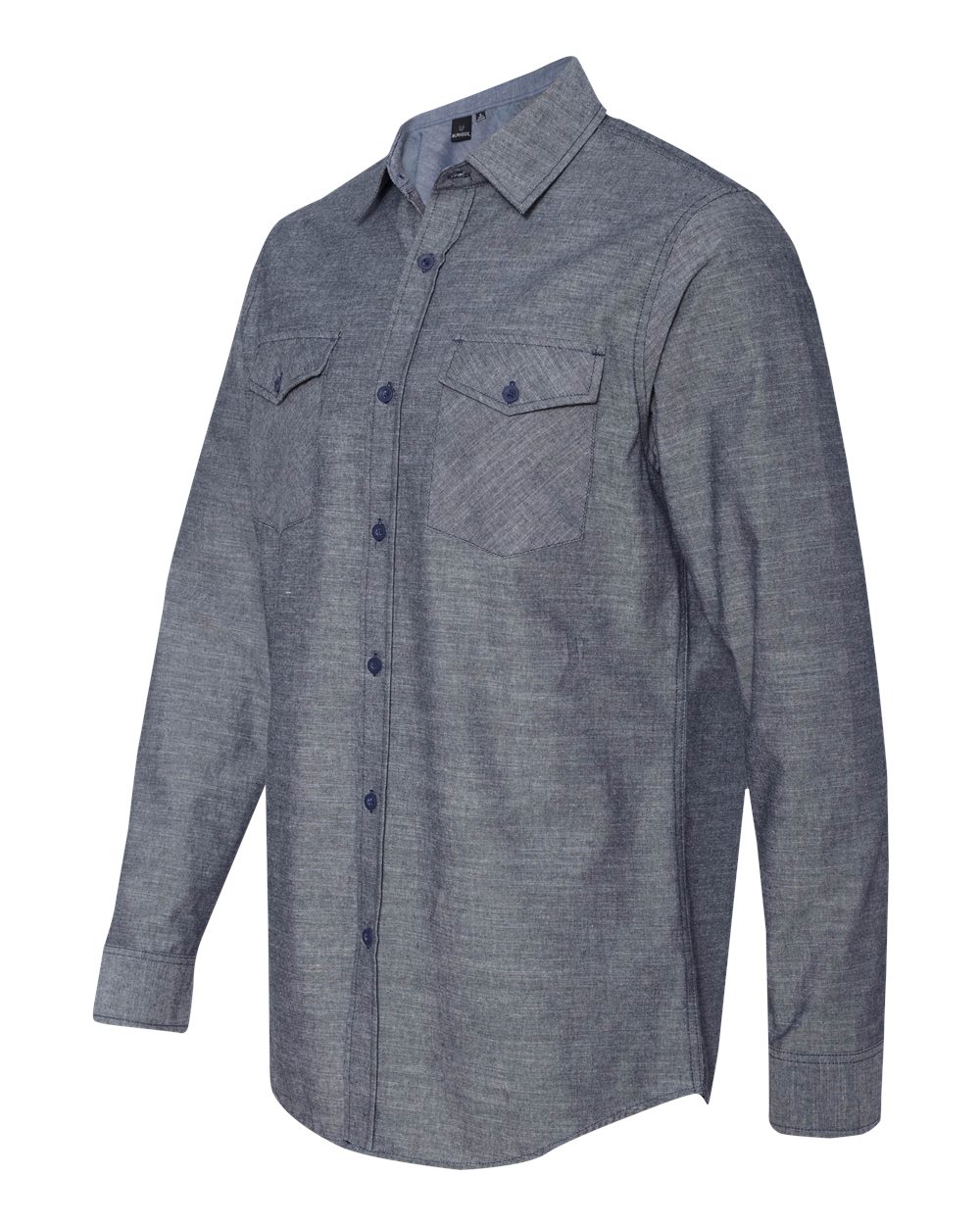 Chambray Long Sleeve Shirt - 8255-Burnside