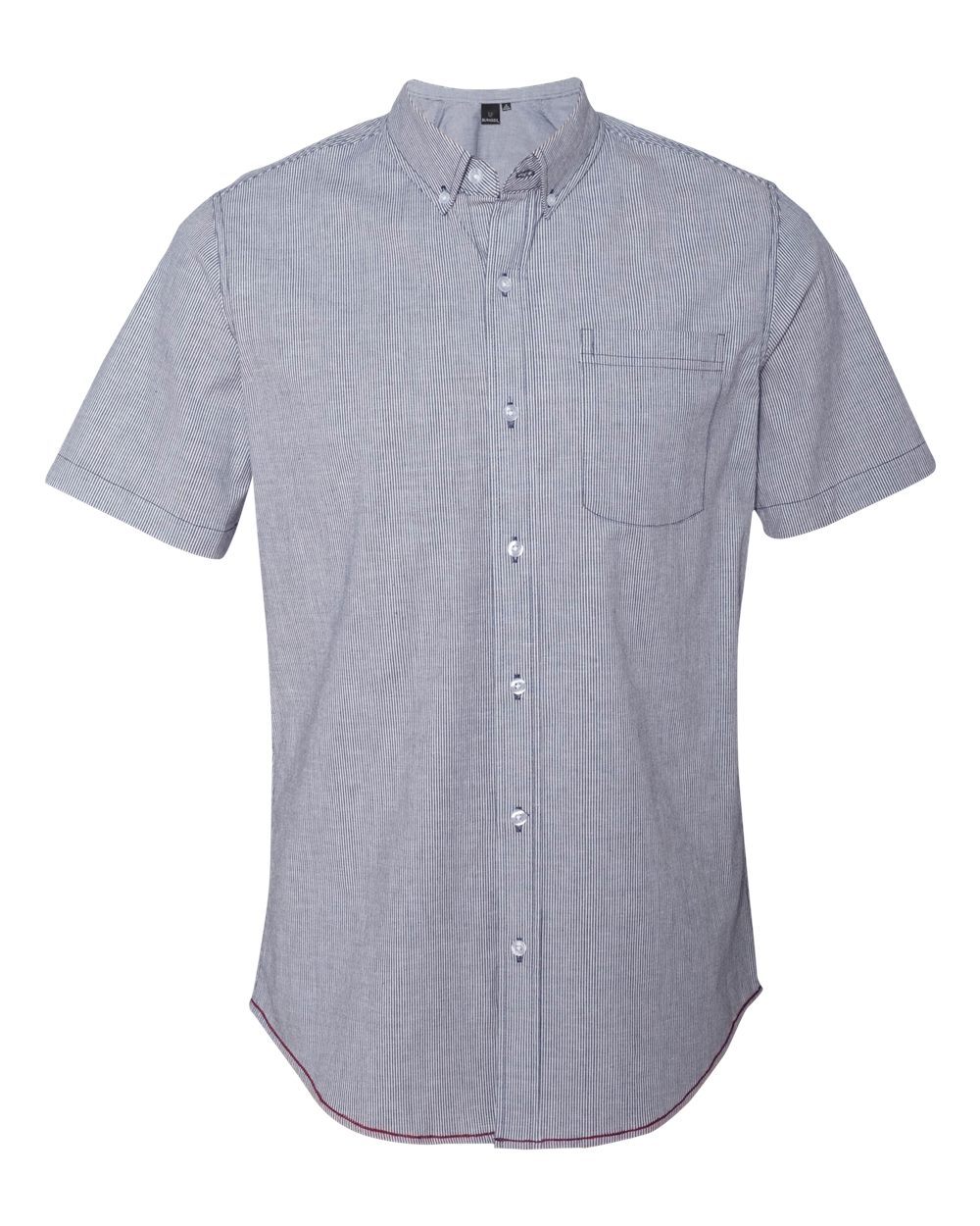 Stretch-Stripe Short Sleeve Shirt - 9259-Burnside
