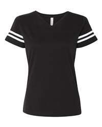 JERZEES 602WVR - Women's Varsity Triblend V-Neck T-Shirt