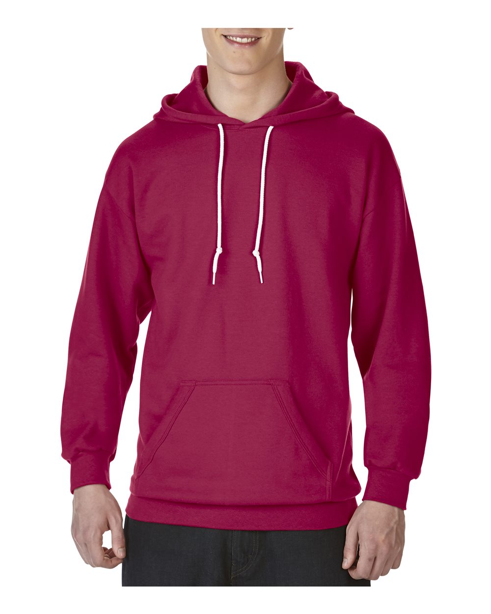Hooded Fleece Sweatshirt - 71500-Anvil