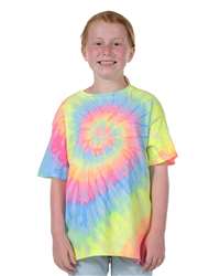 Dyenomite 200MS - Multi-Color Spiral Tie-Dyed T-Shirt