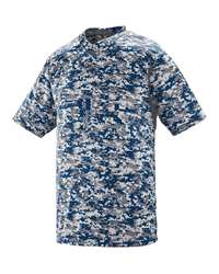 Augusta 1555  Digi Camo Wicking Two-Button Jersey