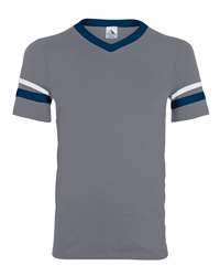 Custom Augusta Sportswear Stripe Jersey Tee - Design Online