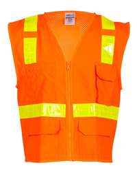 Kishigo 1571-1572 - Hook-and-Loop Mesh Vest