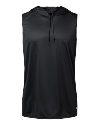 J. America 8877 - Men's Triblend Sleeveless Hooded Sweatshirt