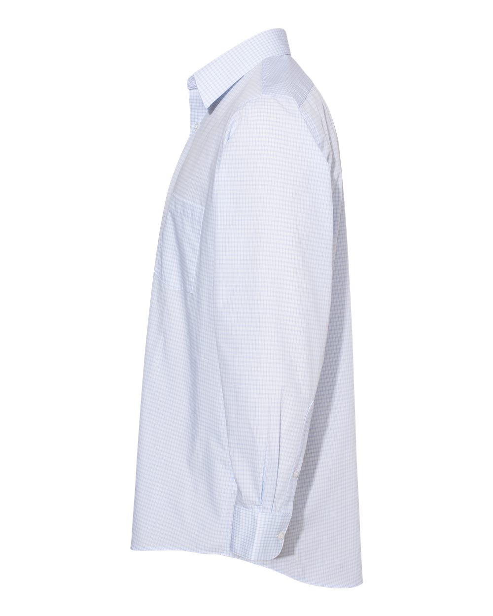Broadcloth Point Collar Check Shirt - 13V5051-