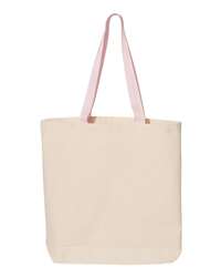 OAD OAD105 Contrasting Handles Tote - Hot Pink