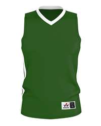 Mens XL AAU Mounties Green Basketball Jersey Don Alleson Athletic