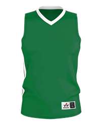 Mens XL AAU Mounties Green Basketball Jersey Don Alleson Athletic