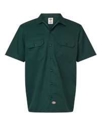 Dickies Short Sleeve Work Shirt - Olive Green – Xtreme Boardshop