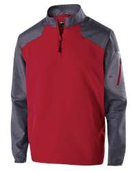 Raider Short Sleeve Pullover Batting Jacket