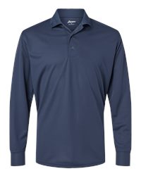 Paragon B14071253 Preakness Micro Mesh Polo T-Shirt, Blue Mist - Small 