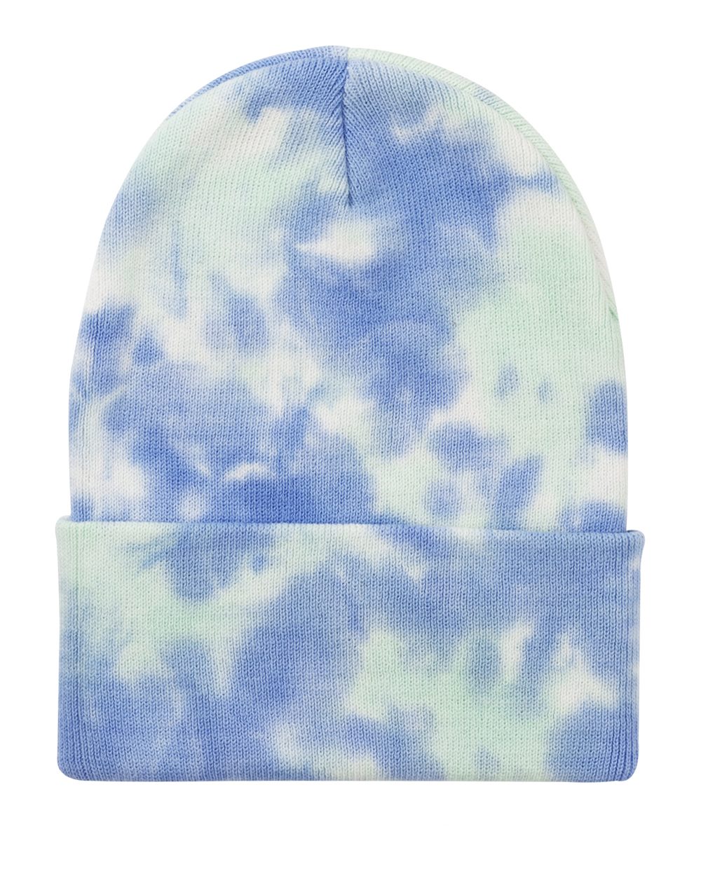 12" Tie-Dyed Cuffed Beanie - SP412