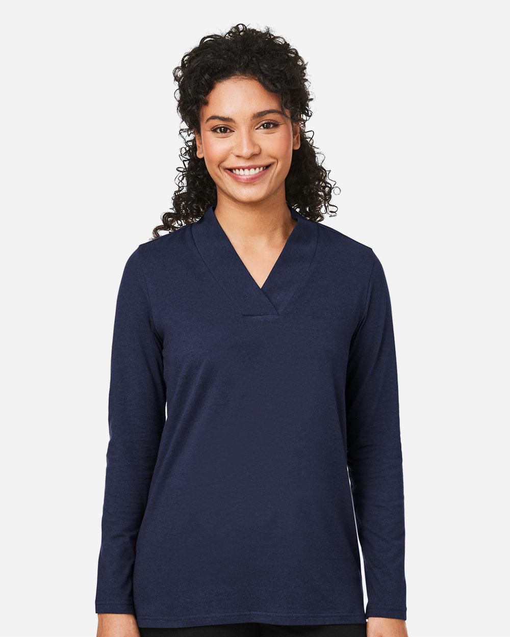 Women's Raleigh Shawl Collar Knit Top - DP121W