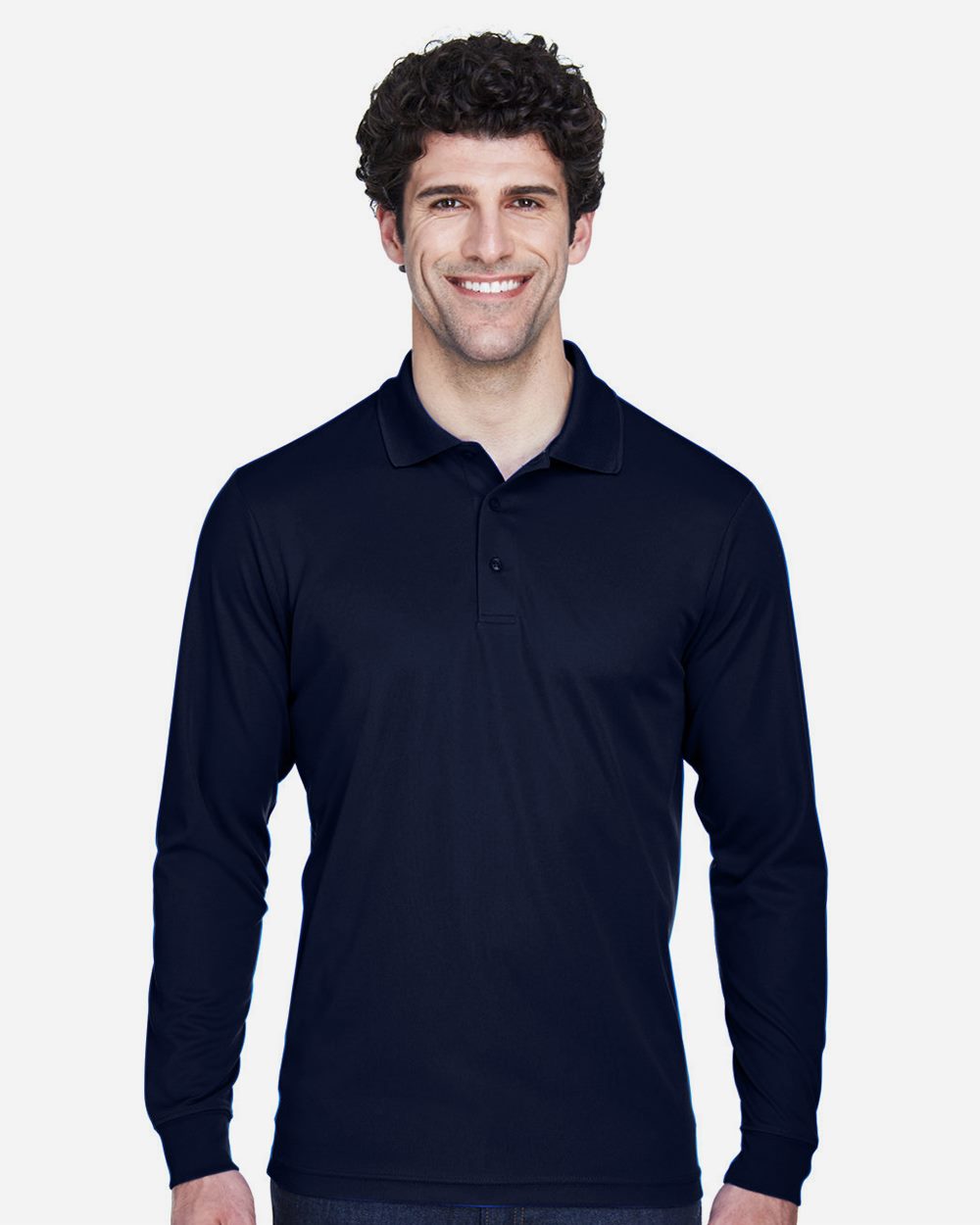 Men's Tall Pinnacle Performance Long Sleeve Piqué Polo - 88192T