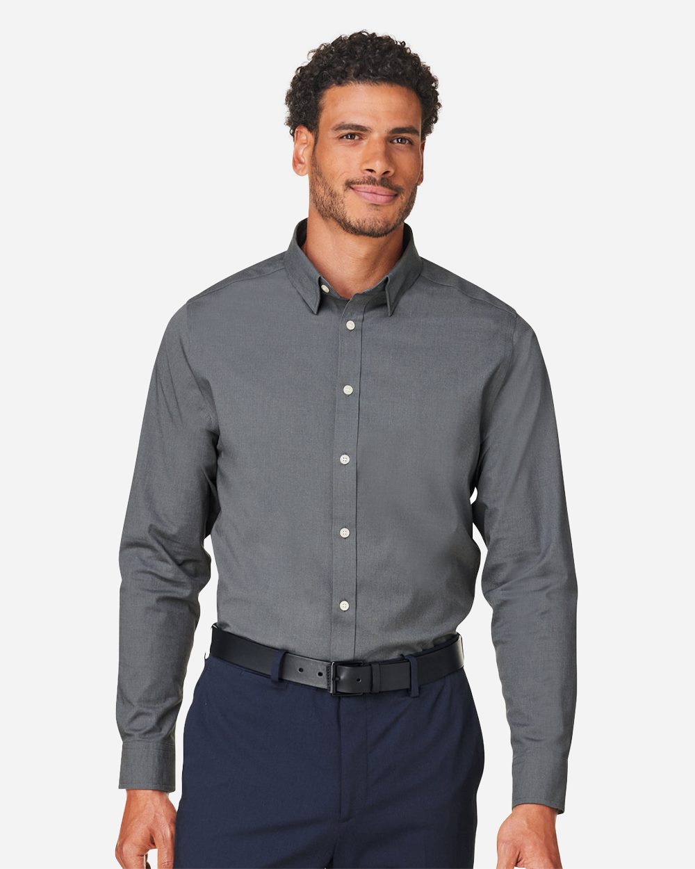 Men's CrownLux Performance® Spencer Poplin Dress Shirt - DG505