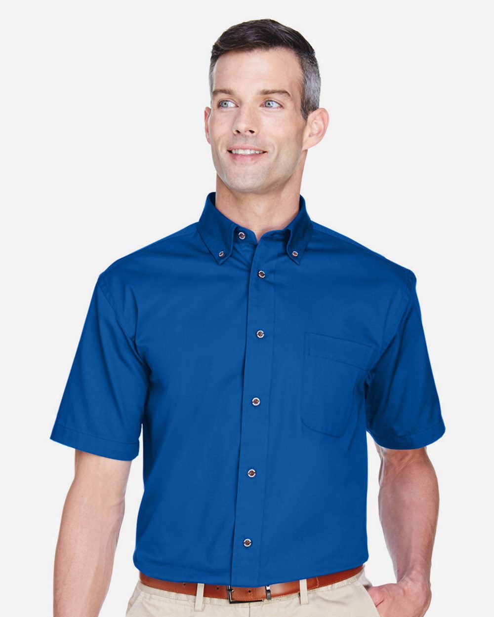 Men's Easy Blend™ Twill Dress Shirt with Stain-Release - M500S