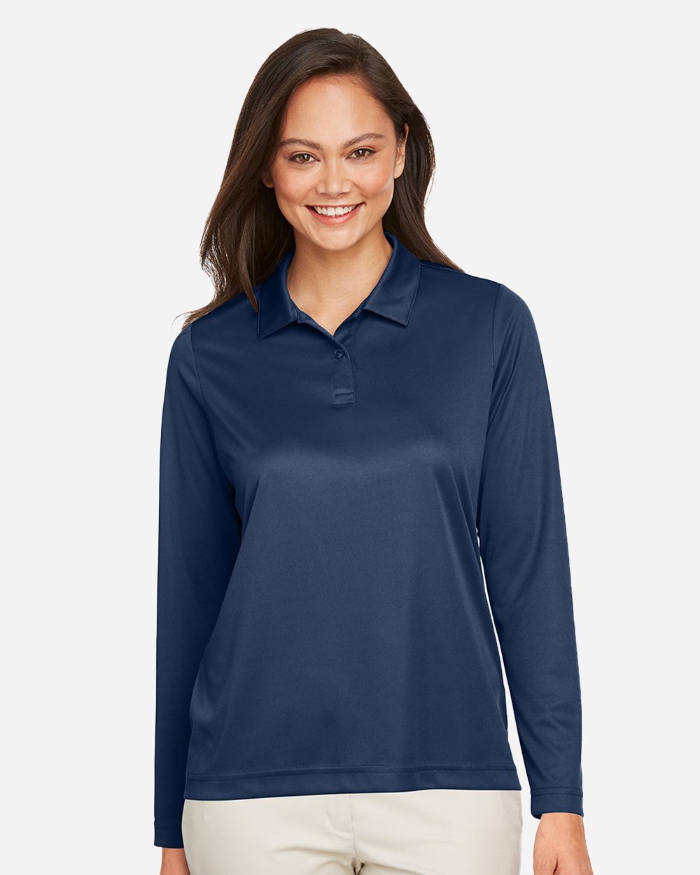 Women's Zone Performance Long Sleeve Polo - TT51LW