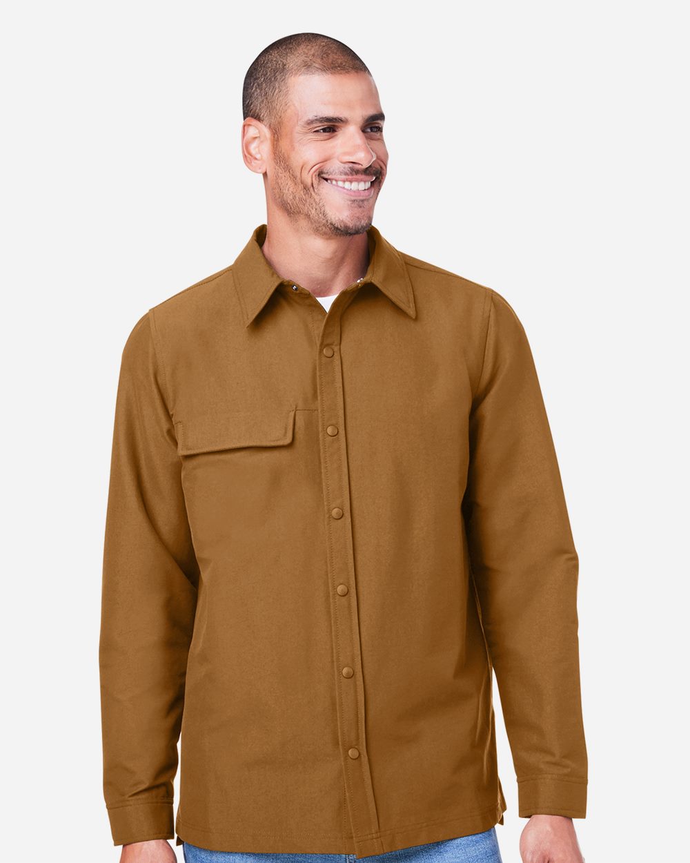 Unisex Flex Twill Overshirt - M72