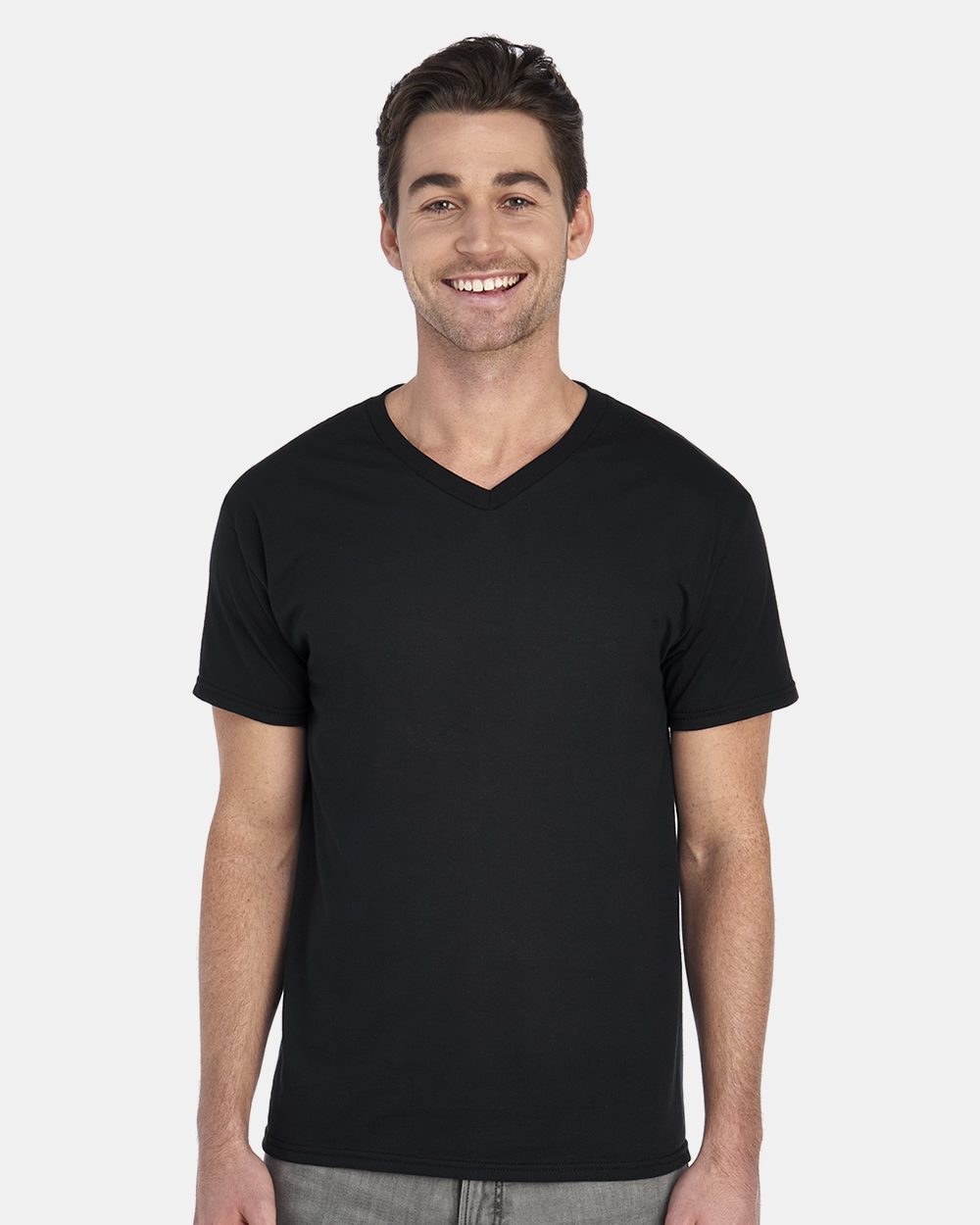 HD Cotton V-Neck T-Shirt - 39VR