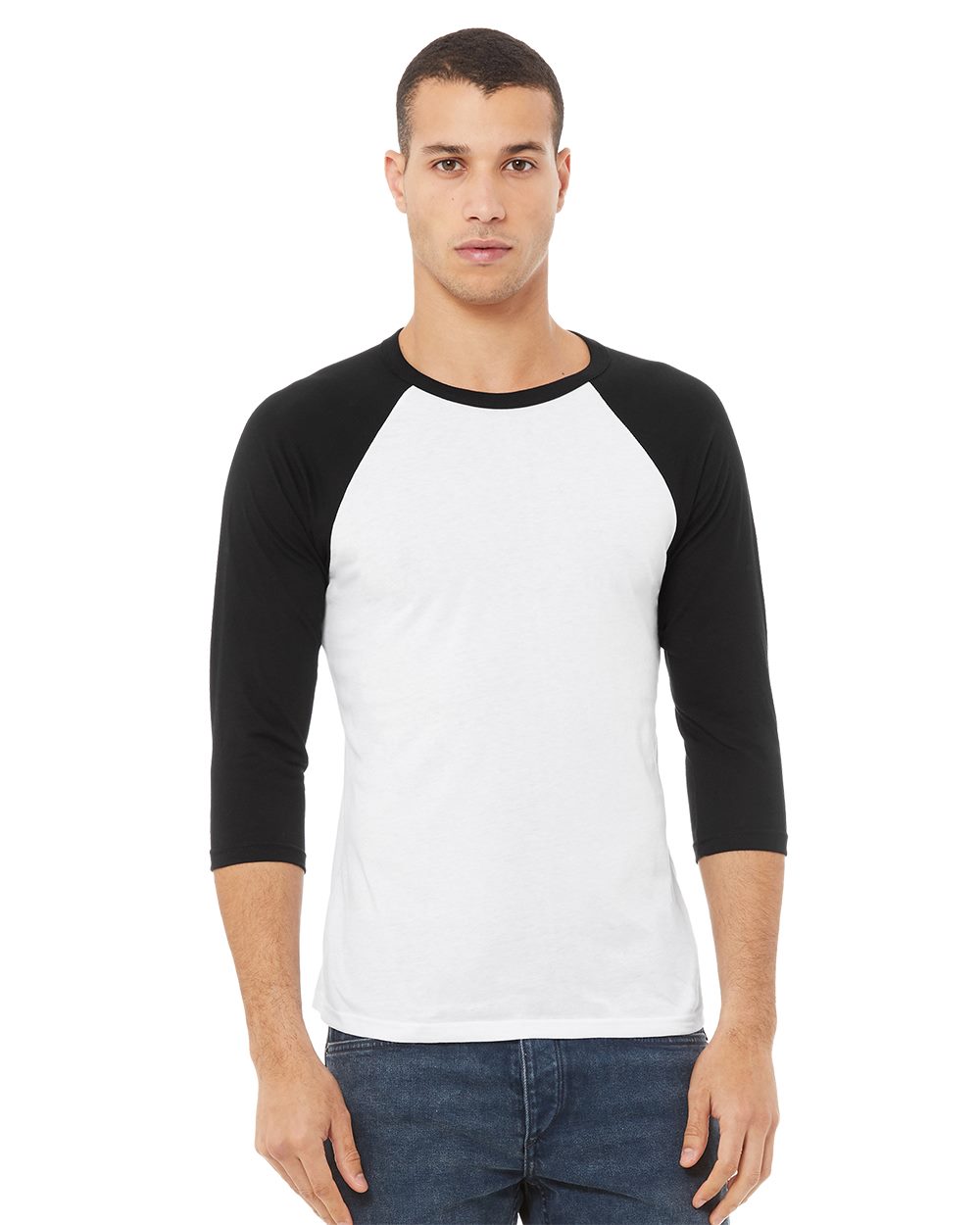 Three-Quarter Sleeve Baseball Tee - 3200
