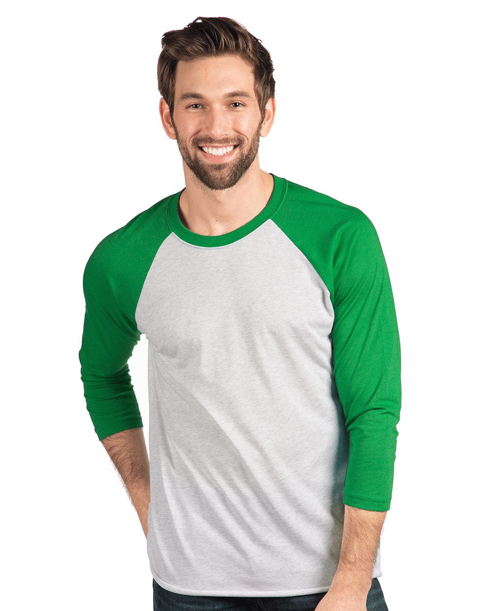 Triblend Three-Quarter Raglan T-Shirt - 6051