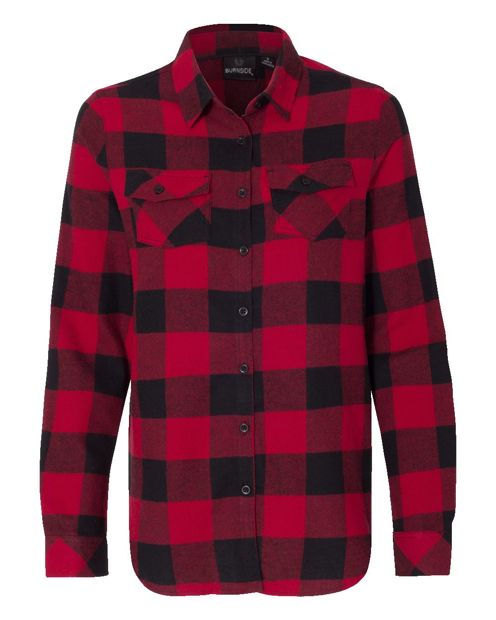 Women's Yarn-Dyed Long Sleeve Flannel Shirt - 5210
