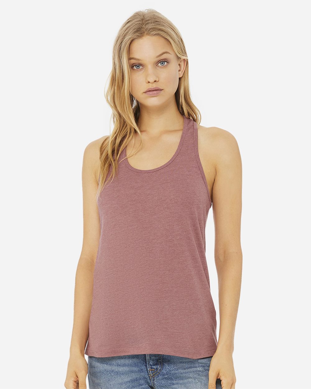 Women's Jersey Racerback Tank - 6008